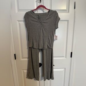 Gray Women's 2 Piece Lounge Set